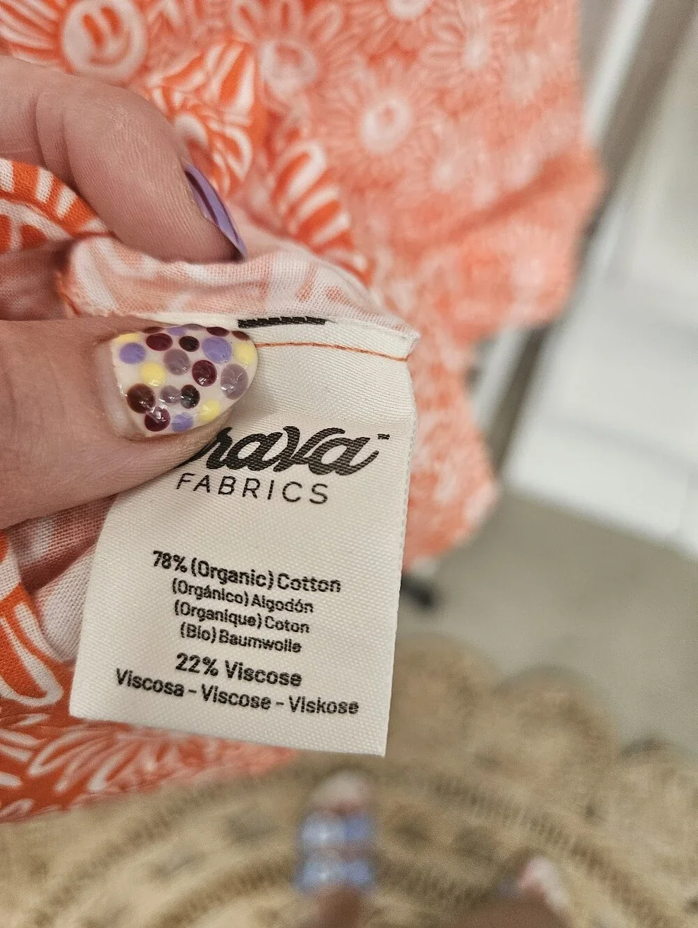 Organic Cotton Daisy Print Dress